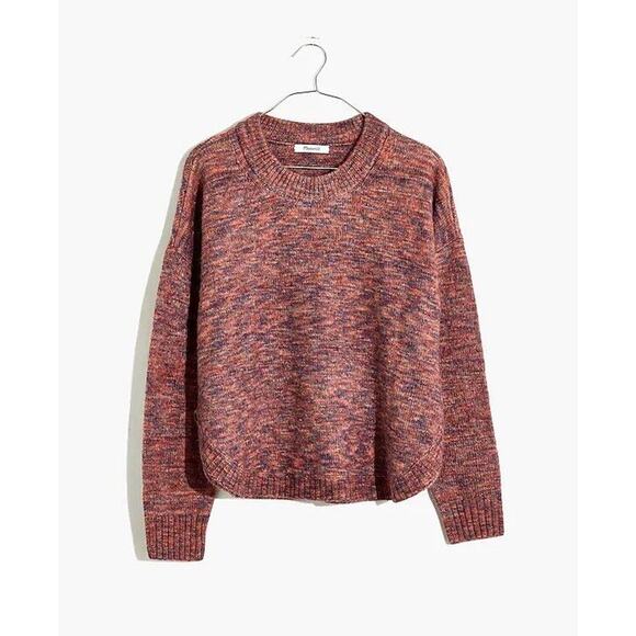 Madewell Sweaters - Madewell Space Dye Birchmont Side Button Pullover Sweater XXS
